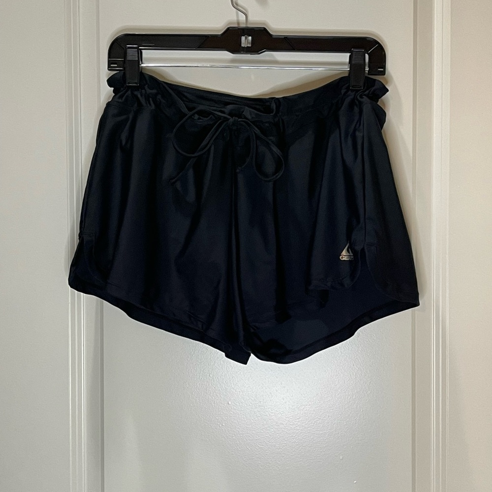 Gerry Weber Black Swim Shorts Drawstring Waistband Size XL